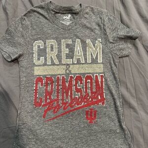 Indiana University Gray Kids Shirt
